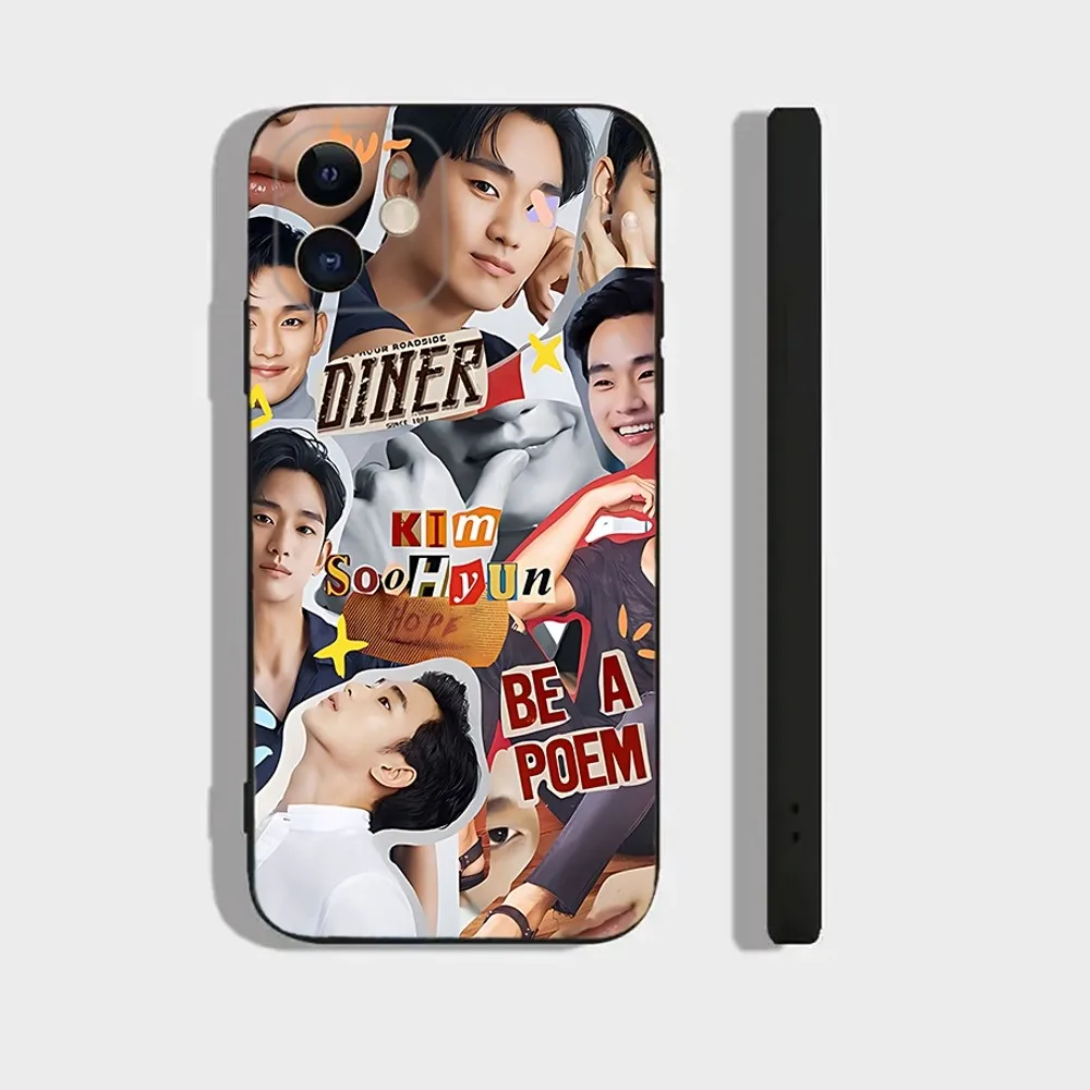 Actor K-Kim Soo H-Hyun Phone Case For Iphone 15 11 13 14 Pro Max 7 8 Plus X Xr Xs Max Se2020 12mini Cover Case