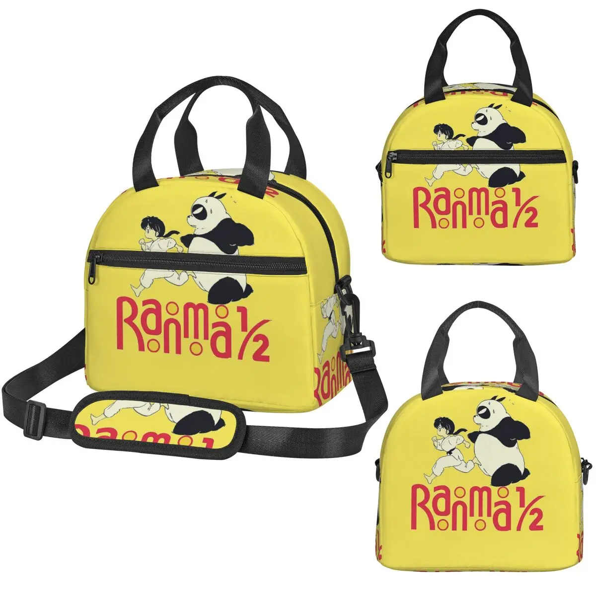 

Термосумка для обедов Ranma 1/2 Saotome Pig Girls для женщин, офисная термосумка-холодильник, герметичный ланч-бокс