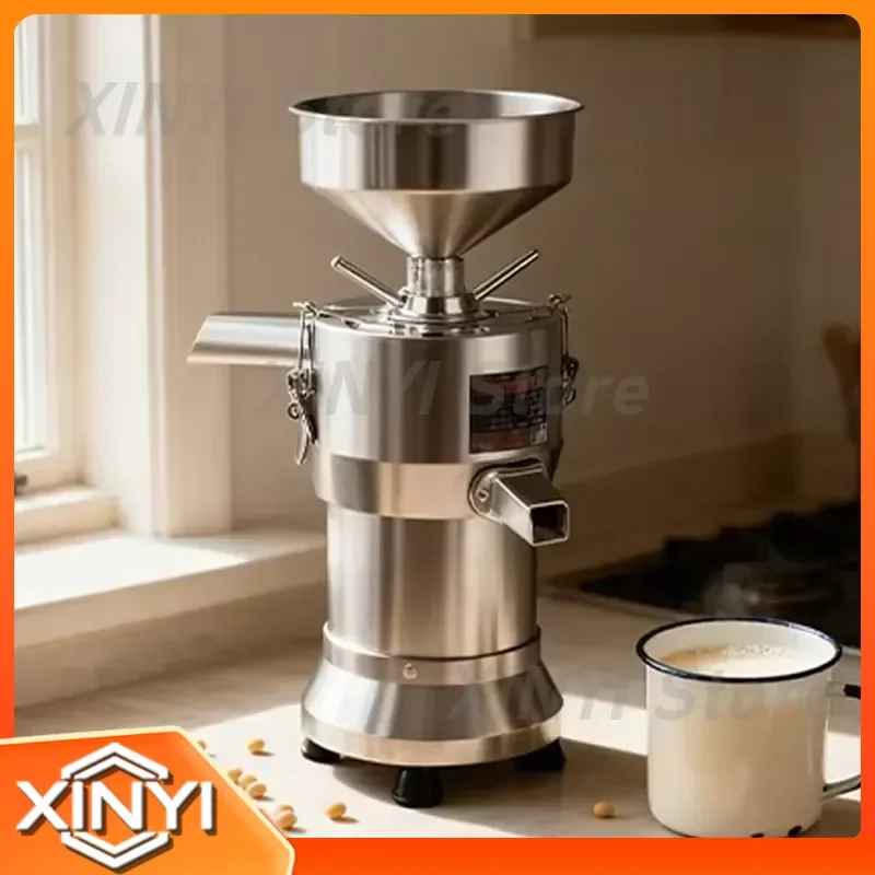 Commercial Soy Milk Maker Automatic Pulp Separation Machine for Tofu Pudding Soybean Milk Soy Skin Soybean Grinding Machine