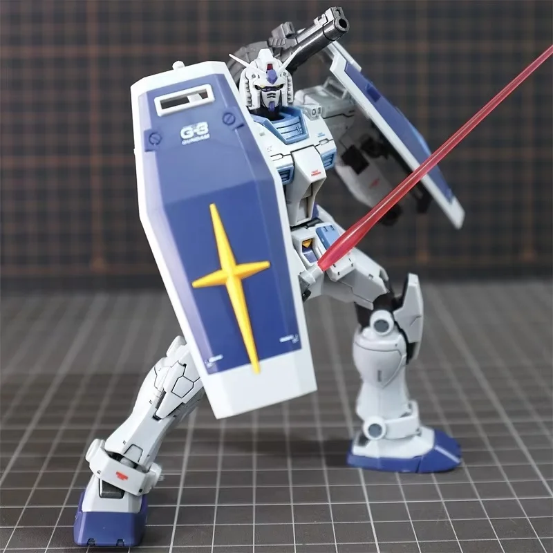 

GTO Ganso Double Shield HG 1/144 RX-78-2 G3 Color Scheme Assemble The Model Action Figure Decorative Toy Gift Collectible