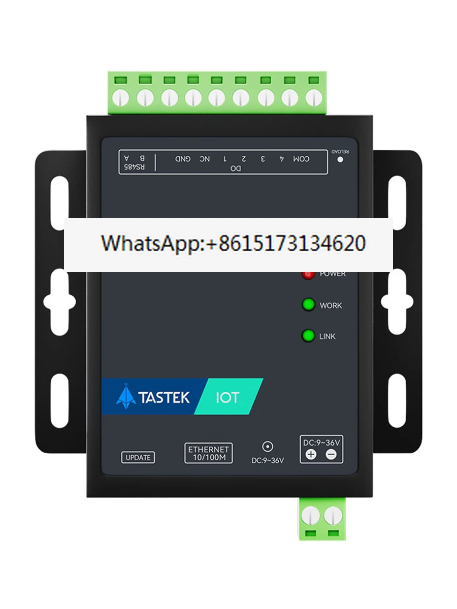 

4-way remote IO controller Ethernet network relay RS485 serial port network port IO switch output module