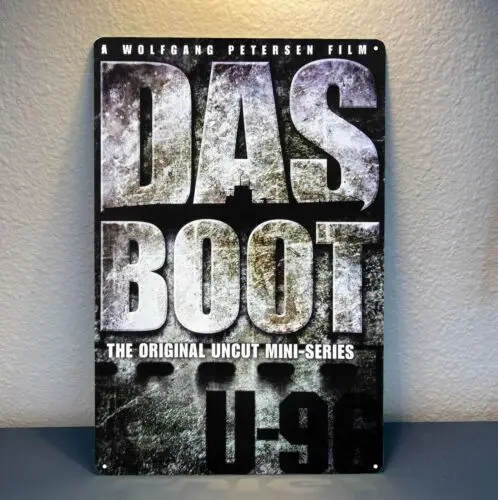 Das Boot Submarine Movie Metal Poster Tin Sign   -aluminum