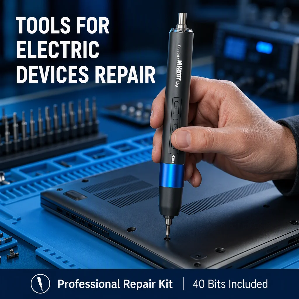Electronics Repair Plus - Mini Cacciavite Elettrico di Precisione, Strumento