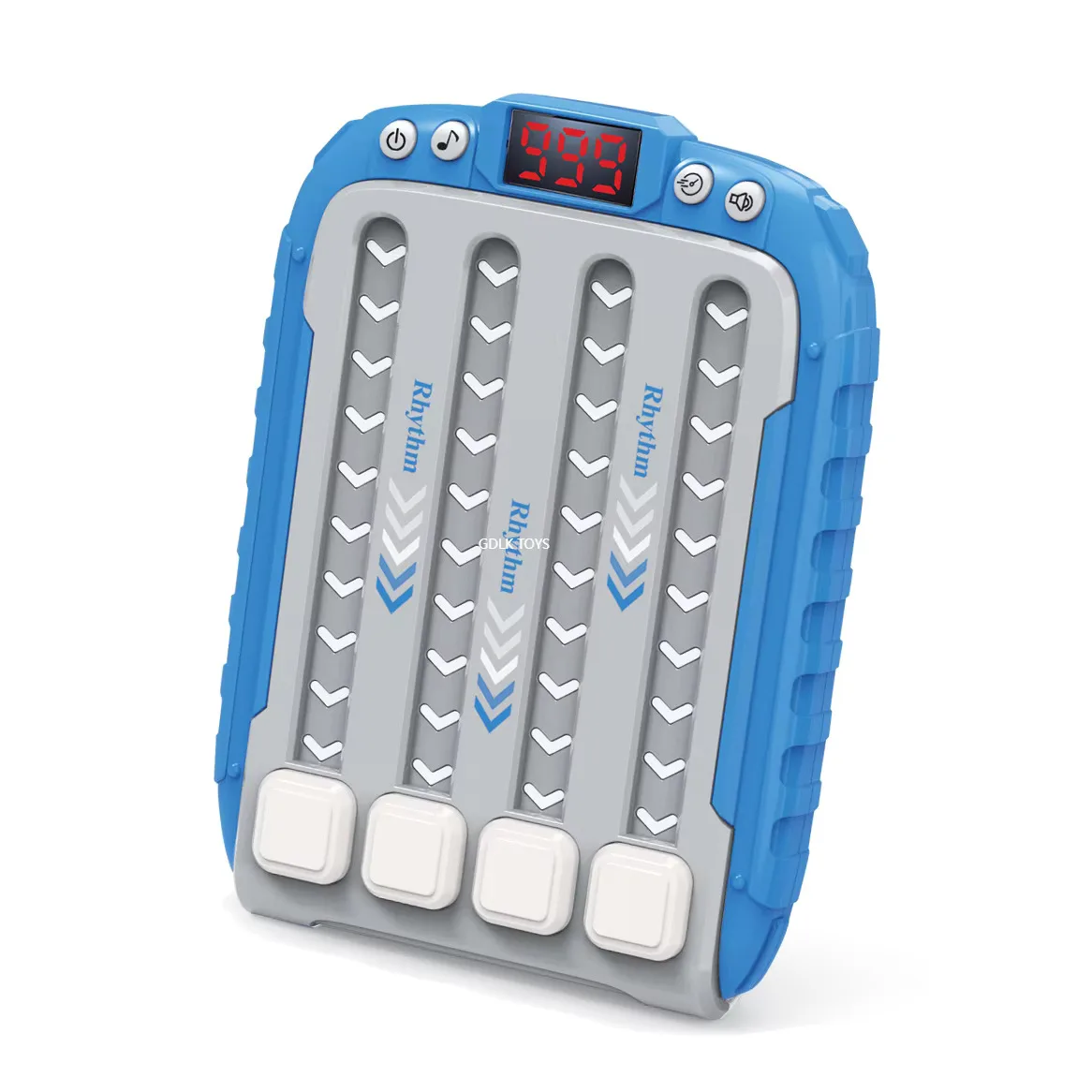 Rhythm Master Fidget Toy Quick Push Pop Music Dance Game Machine Sound Board - Decompress Party Game for Kids view 6