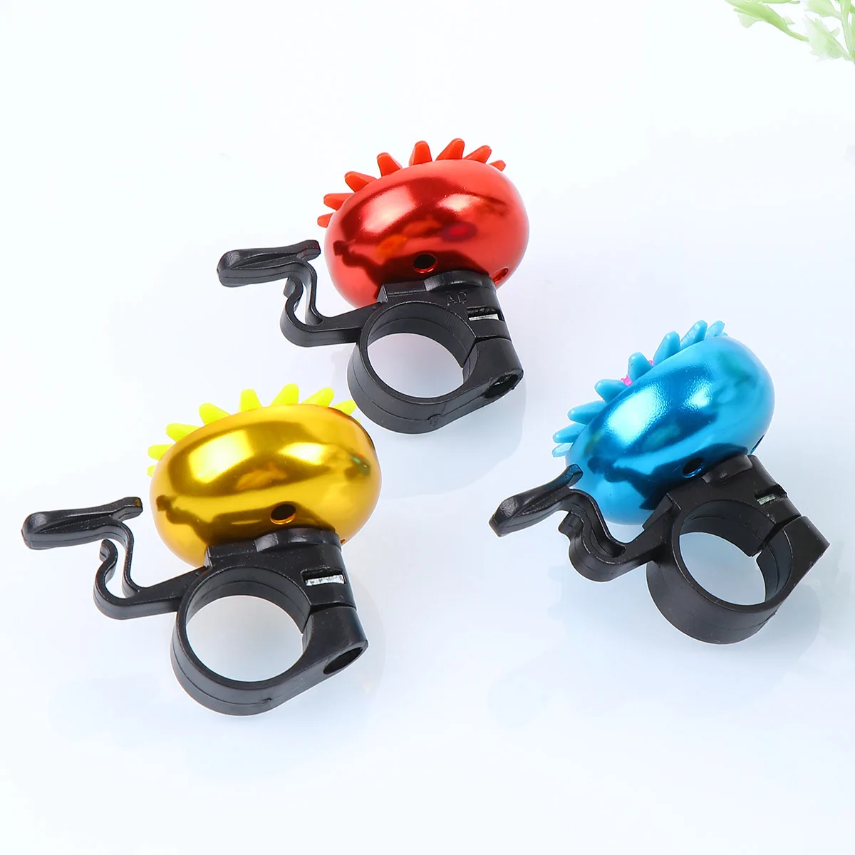 

3pcs Aluminum Alloy Sunflower Bike Bell For Cycling Handlebar Loud Ringing Sound Road Mountain Bike Horn Alarm Suitable Scooter