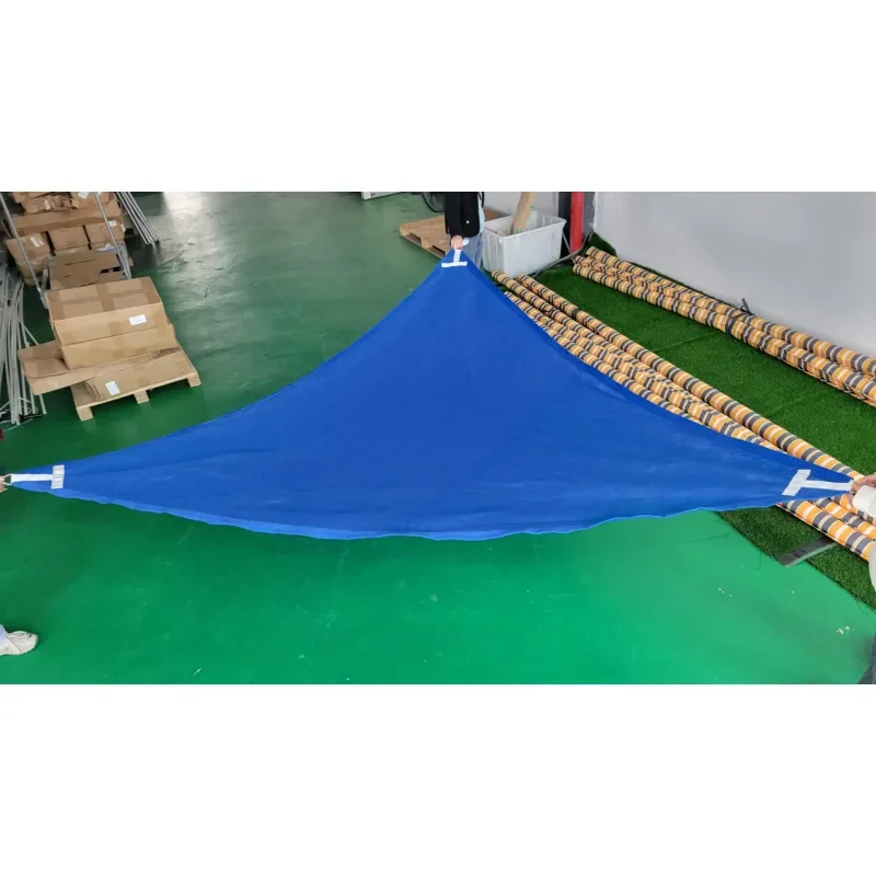 Triangle Sun Shade Sail Canopy 95% UV Protection HDPE Material Outdoor Patio Heavy Commercial