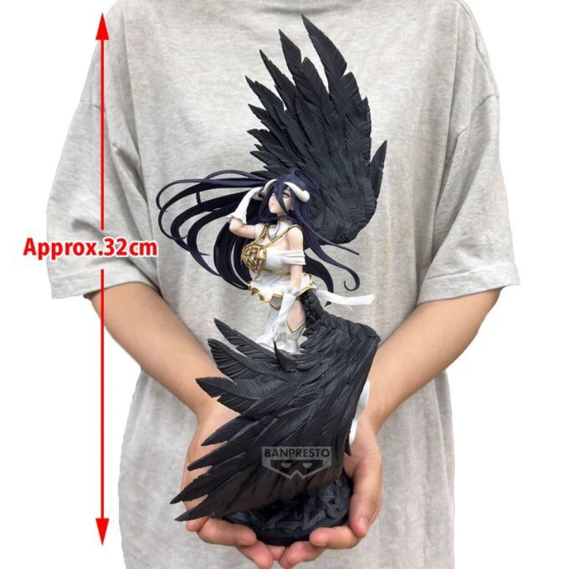 

Original Banpresto Overlord EVOLVE Albedo Empress of Darkness Anime Action Figure Collectible Model Toy Gift
