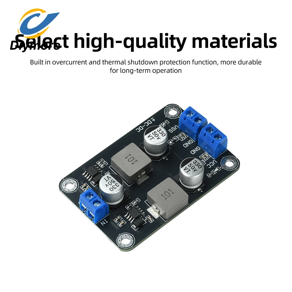 DC-DC Converter TPS5430 6-30V Input to ±5V Dual Output 1A Step-Down Module 500kHz Switching with Thermal Shutdown for Sensor