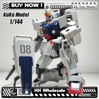 In Stock KUKU Model KK 1/144 HG RX-79G Ground Type Assembly Model Kit Action Figure Robot Plastic Model Kits Customized