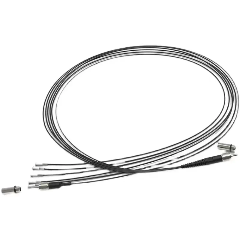 

Y тип 1*4 SMA905-SC/PC (наконечник из нержавеющей стали) UV50/125-NA0,22 1 м общий конец 0,75 м конец ответвления 0,25 м