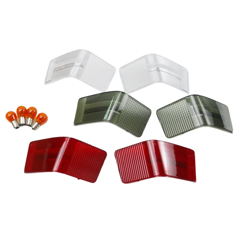 Motorcycle Tour Pak Pack Lens Cover Running Bulbs for Harley Touring Electra Glide Glide Ultra Classic FLTCU 1989-2013