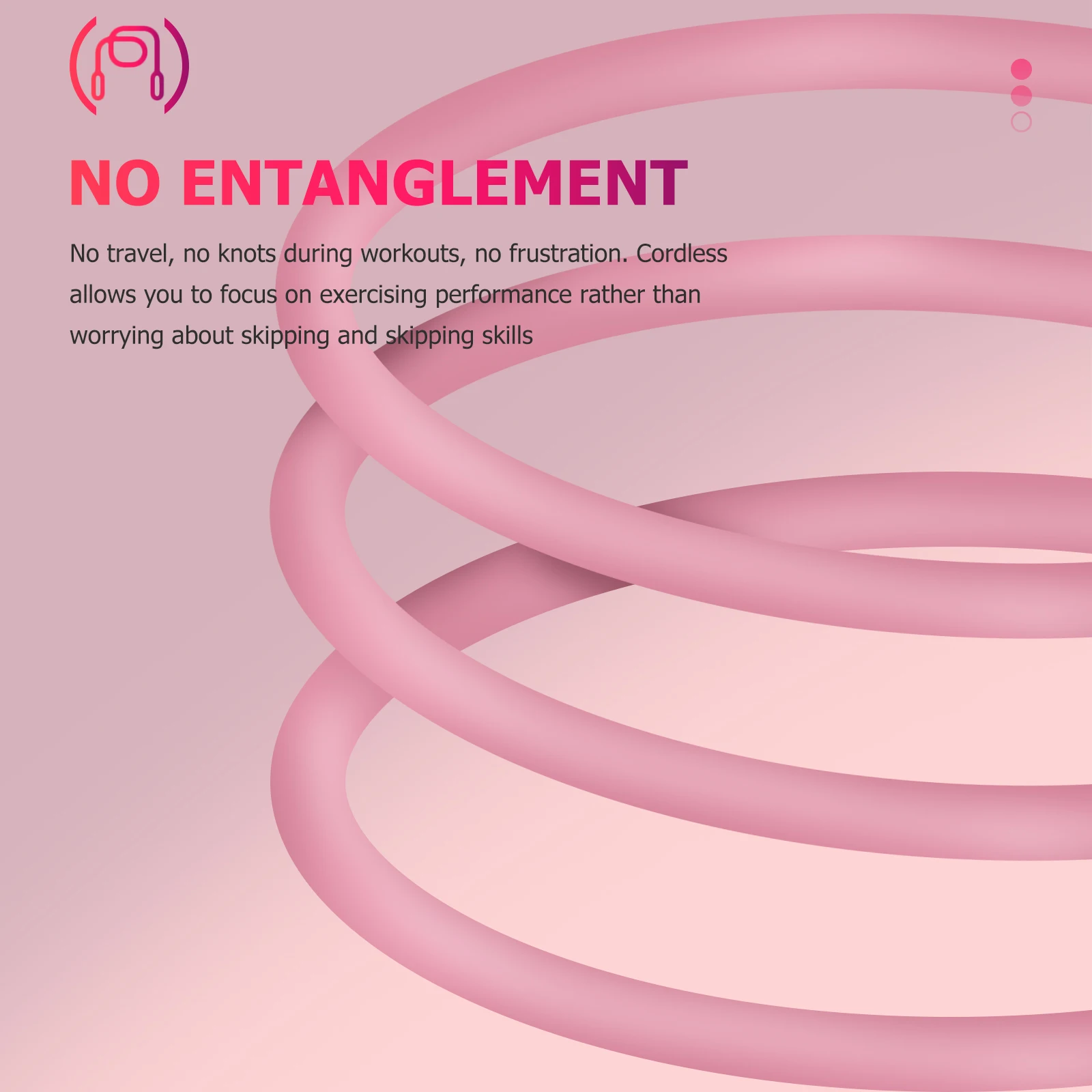 

1 set 1 Set Rope Lightweight Wireless Jump Fitness Equipment Ropes For Indoor Outdoor Jump Ropes Fitness Exercise Equipment