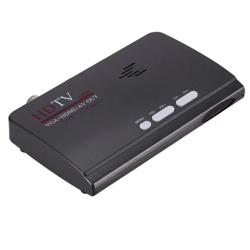 DVB-T2 Receiver DVB-T AV to VGA TV Box HDMI-Compatible VGA MPEG4 RF Digital Set-top Box