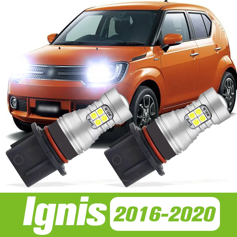 

2pcs For Suzuki Ignis 3 2016-2020 LED Daytime Running Light DRL 2017 2018 2019 Accessories