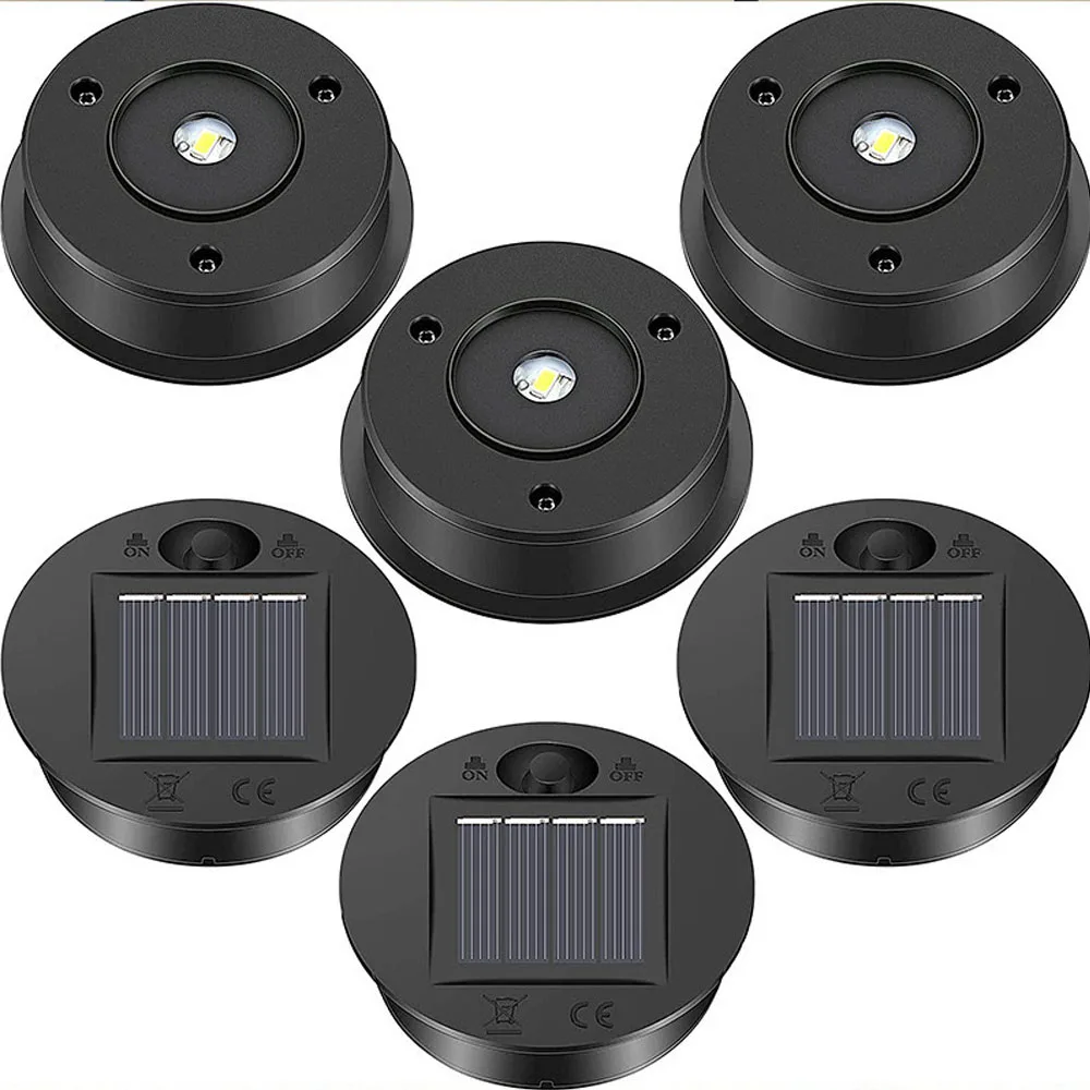 7cm/8CM Solar Light Replacement Top 1.2V Waterproof LED Solar Panel Lantern Lid Light Solar Lantern Top Outdoor Decor Garden