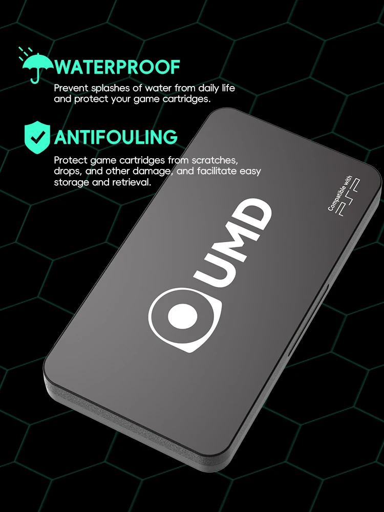 DATA FROG-funda con soporte para tarjetas de juego Retro, para PS Vita PSP 3000 2000 1000 SD M2 MS Pro Duo, almacenamiento protector de viaje