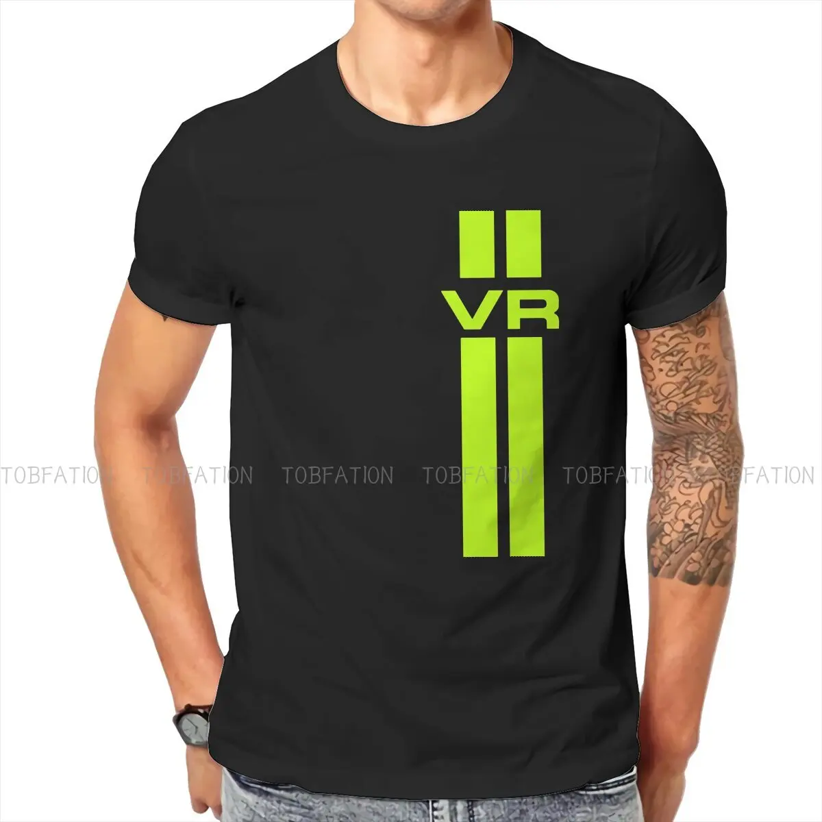 Moto GP Rossi VR T Shirt Vintage Gothic Polyester Men's Tshirt O-Neck  Men Clothing