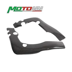 MOTO4U For HONDA CBR600RR CBR 600RR 2007 2008 2009 2010 Carbon Fiber Frame Covers Panels Protectors Guards Motorcycle Side Cover