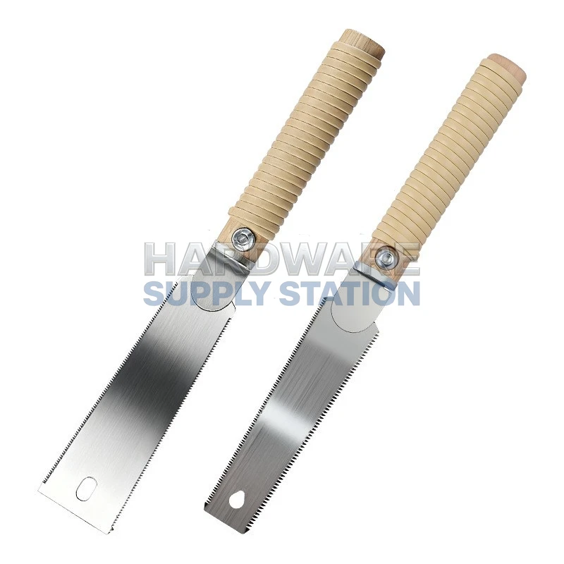 

Набор ручных двухсторонних пил SK5 с рукояткой из ротанга для распиловки досок, изготовления пазов и обрезки