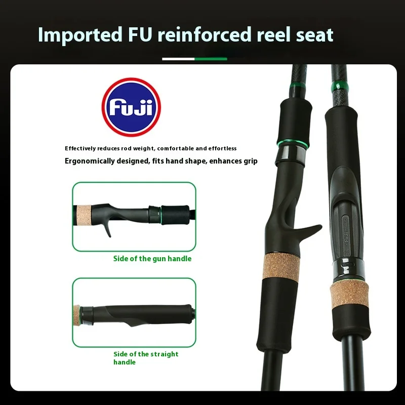 NS Lincks 2 FUJi  Multi-section Portable Road Yagan Perch Rod Xianglin recommended Bobcats 2 nd generation Multi-section Rod