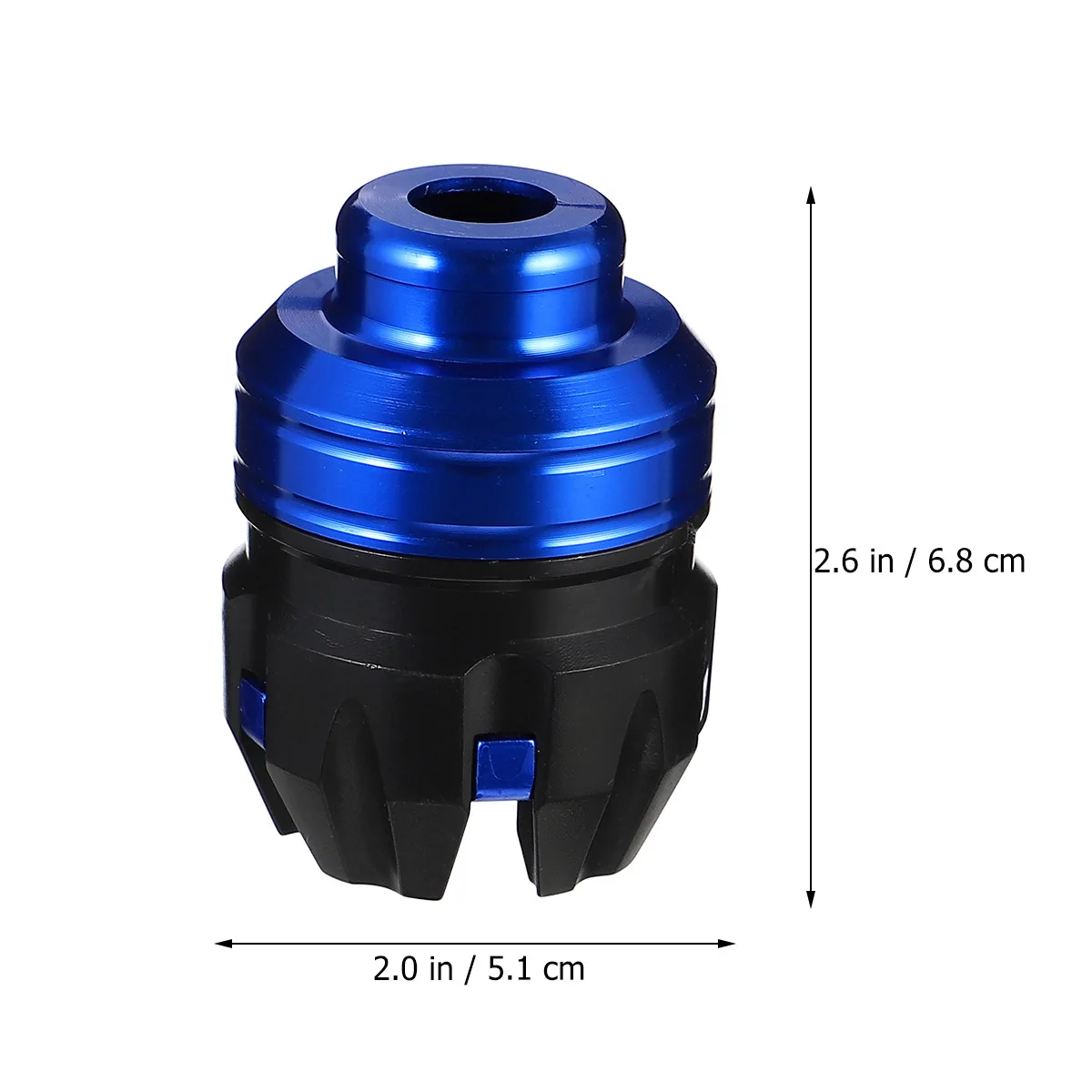 

2Pcs Motorbike Anti-Collision Cup Front Fork Cap Strong Corrosion Resistance Wheel Protection Accessory Motorbike Front Fork Cup