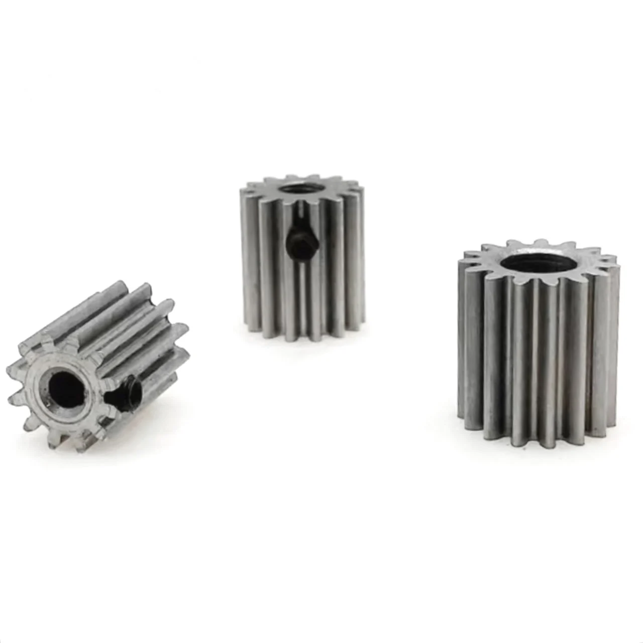Full Tooth Carbon Steel 0.5M 16-29 Teeth M3 Cylindrical Metal Spur Gear Transmission Part for Machinery 3-8mm