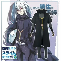 Anime That Time I Got Reincarnated As A Slime Rimuru Tempest Cosplay Costume Windbreaker Jacket Uniform Suit Halloween Costume