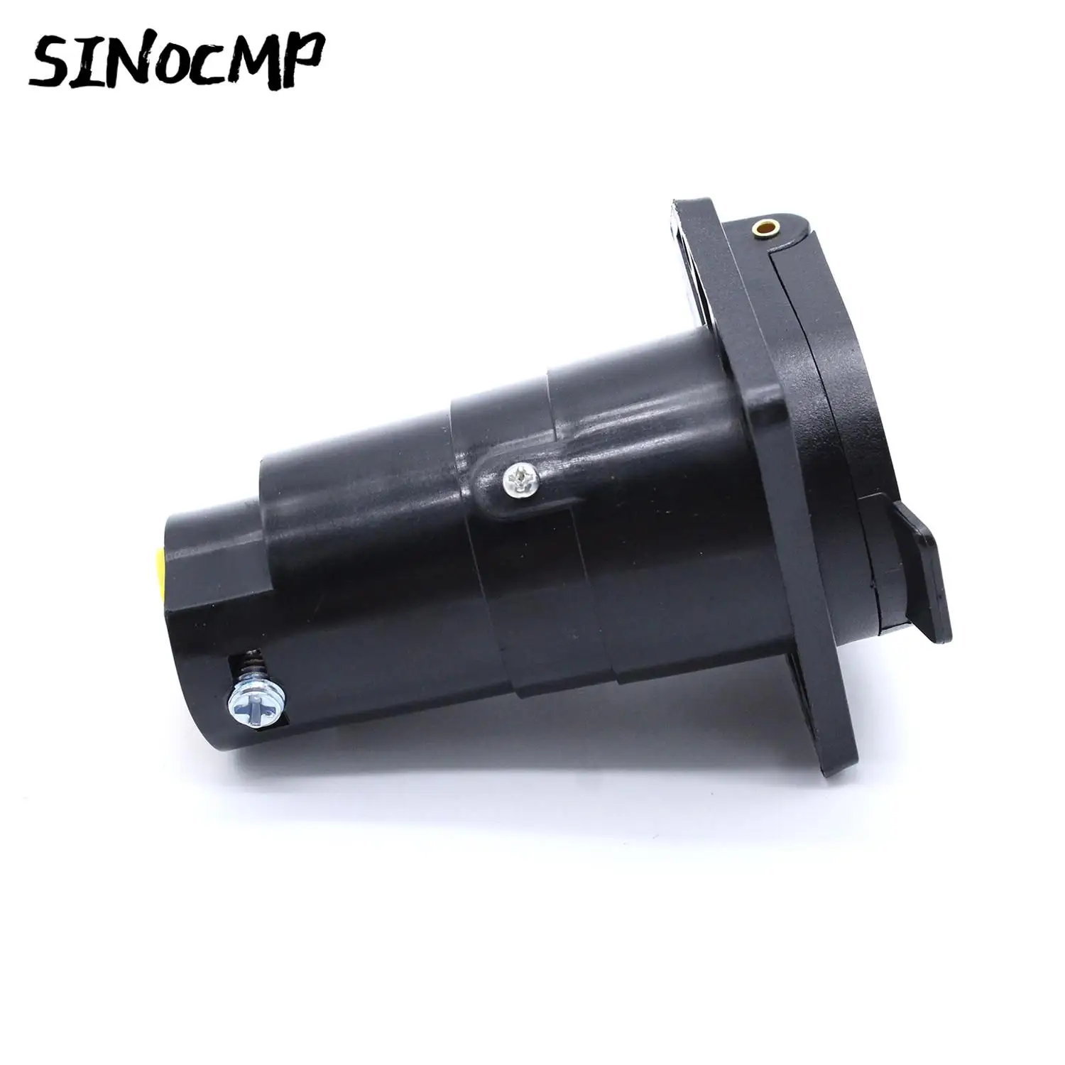 

1 шт. круглая вилка прицепа 12 В 7-контактный разъем для проводки 7-контактный адаптер розетки автомобильные аксессуары для кузова автомобильные детали