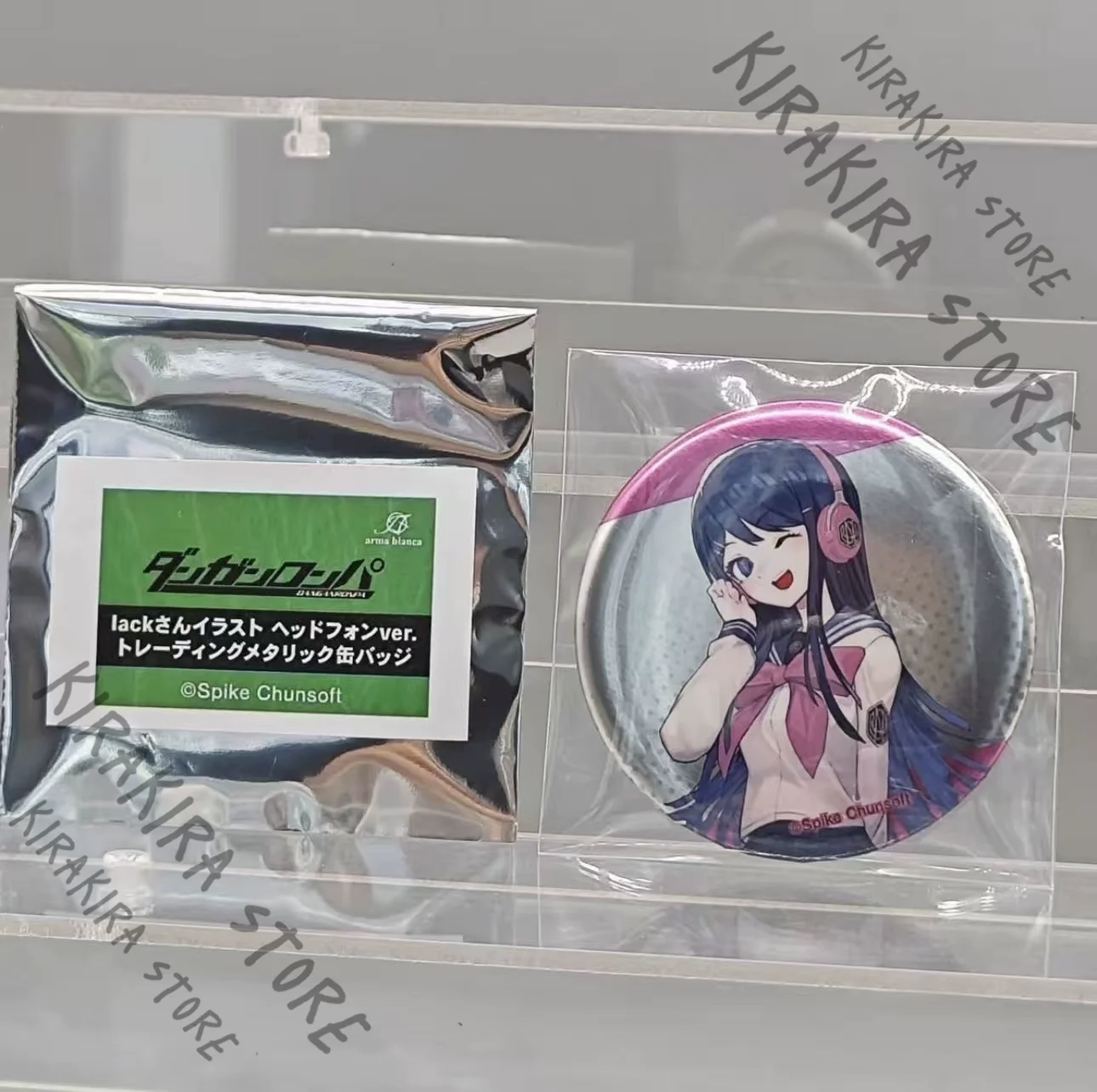 Danganronpa Saihara Shuichi Izuru Kamukura Kaede Akamatsu تأثيري أنيمي شارة شعار بروش طبعة قانونية محدودة حلية