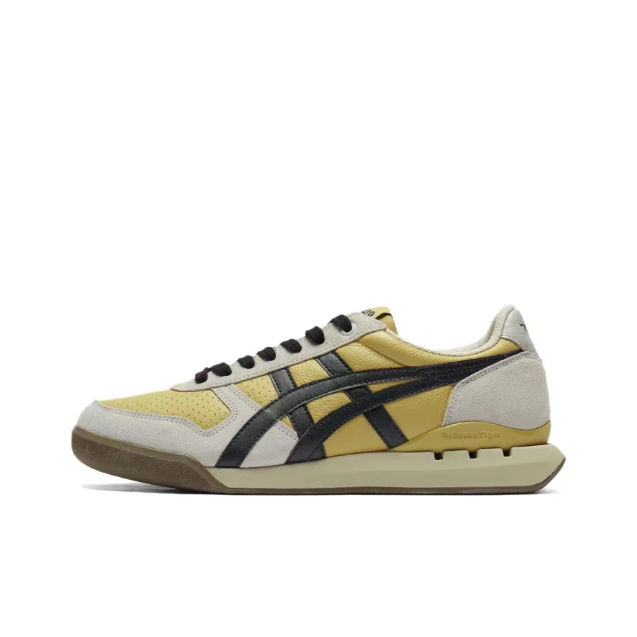Onitsuka Tiger Ultimate 81 EX Unisex Yellow Low-Top Casual Sneakers  Stylish Durable Breathable Everyday Design 1183B510-204