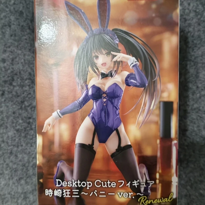 

Taito Original Genuine Date A Live IV Tokisaki Kurumi Desktop Cute Figure Bunny Ver Renewal 13cm Anime Model Toy Figure In Stock