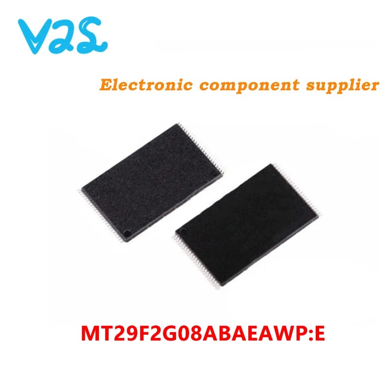 (2pcs) 100% New MT29F2G08ABAEAWP:E MT29F2G08ABAEAWPE MT29F2G08ABAEA 29F2G08ABAEA TSOP48 TSOP-48 Chipset