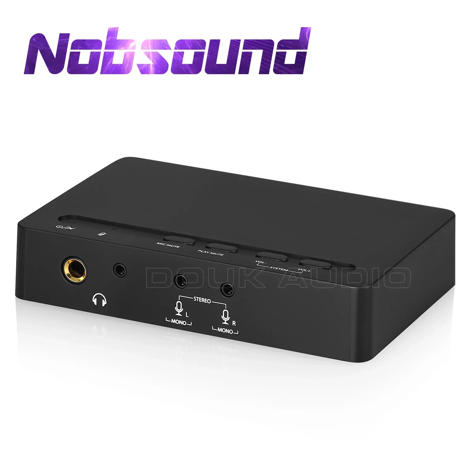 Nobsound 7.1 Channel Decoder Coaxial / Optical Audio Converter USB DAC MIC Music Player