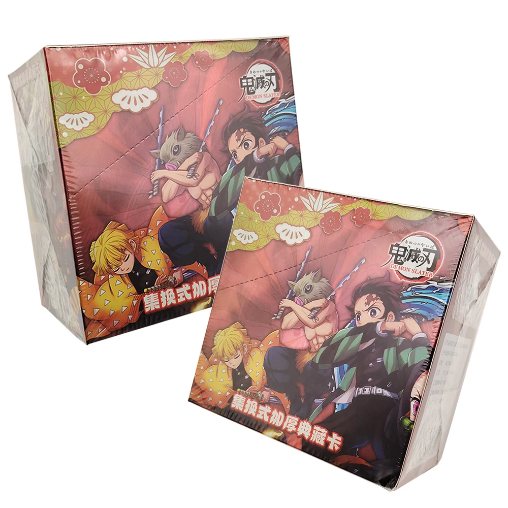 デーモンスレイヤーコレクションカードユースバトルアドベンチャーテーマアニメ高品質コミックキャラクター周辺カードファミリーテーブルおもちゃ