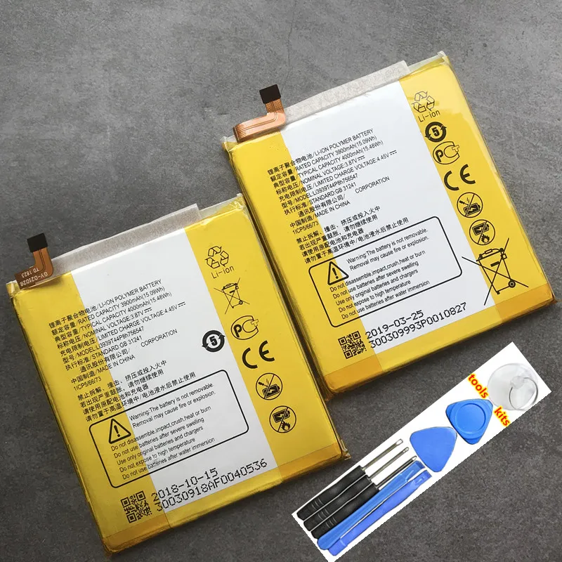 Original Li3939T44P8h756547 4000mAh Battery For ZTE A2019 Pro AXON 9 Pro A2020 A2020N2 Axon 10 Pro 5G Axon 11 SE 9000N V2020 5G