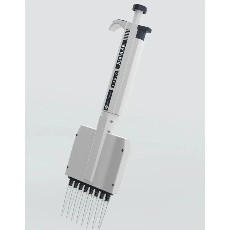 Multi-channel manual adjustable pipette Sterilizable Multi-channel micropipette gun 8 channels 12 channels