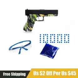 Pistola de agua Manual Bl84IkGuns de Gel, pistola de olores para Paintball, armas para adultos y niños, regalos de tiro CS, novedad de 2024