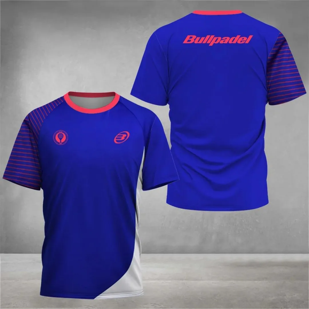 2025 Summer new Men's fast drying sports T-shirt Outdoor Fitness T-shirt Tennis T-shirt Extreme Climbing walking Short distance image 2