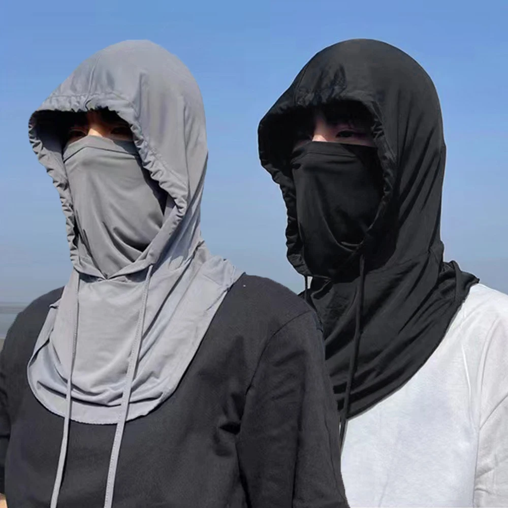 Balaclava respirável para homens e mulheres, meia capa facial, proteção solar e UV, guarda-sol, pescoço, ciclismo e pesca