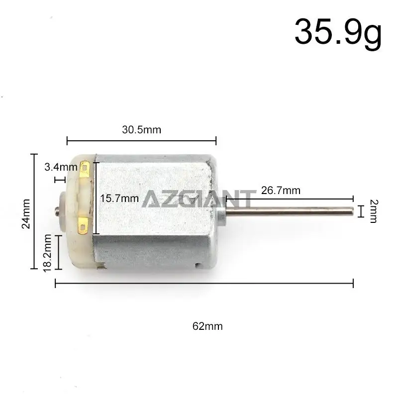 2/5/10 pcs DC Motor 12V Replacement Repair Kit power engine DIY unit