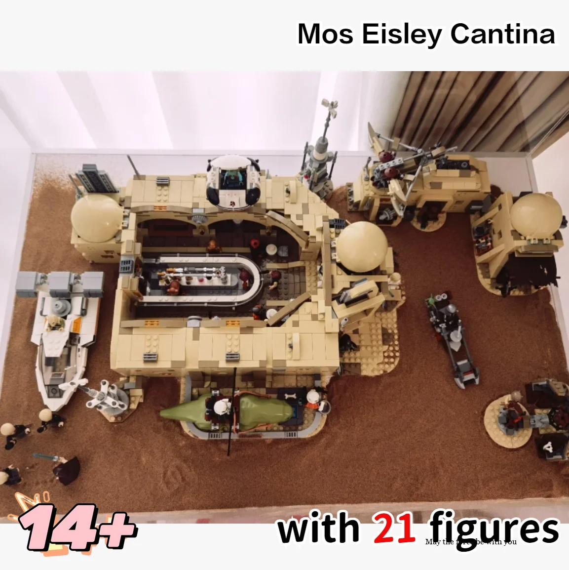 2025 nouvelle Promotion de noël 3187 pièces Mos 75290 Eisley Cantina blocs de construction briques cadeaux pour enfants