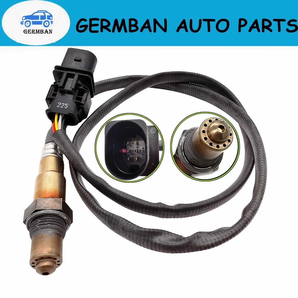 0258017025 30-4110 Lambda O2 czujnik tlenu spalin dla V W Skoda Audi LSU 4.9 Wire Band OE #0 258 017 025 30-2004