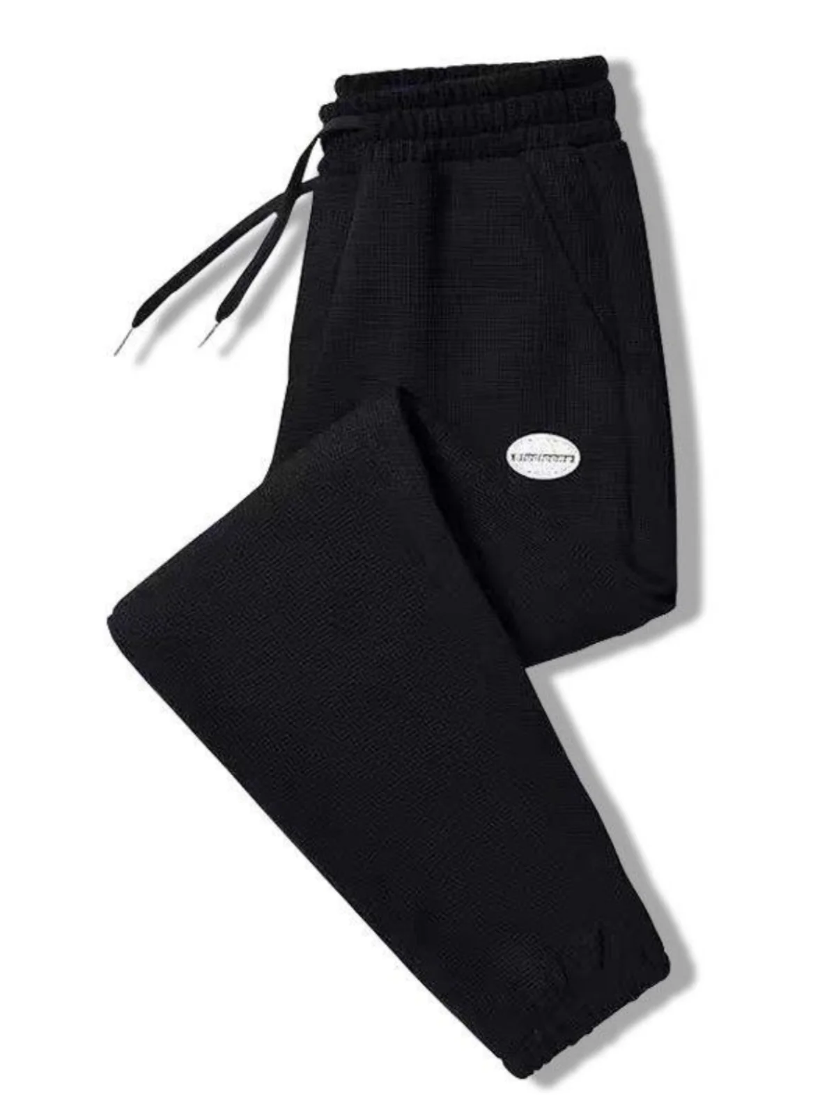 

Мужские спортивные брюки на подкладке, свободные повседневные брюки, осень-весна, длинные брюки с низкой талией, молодежные брюки в японском стиле ретро