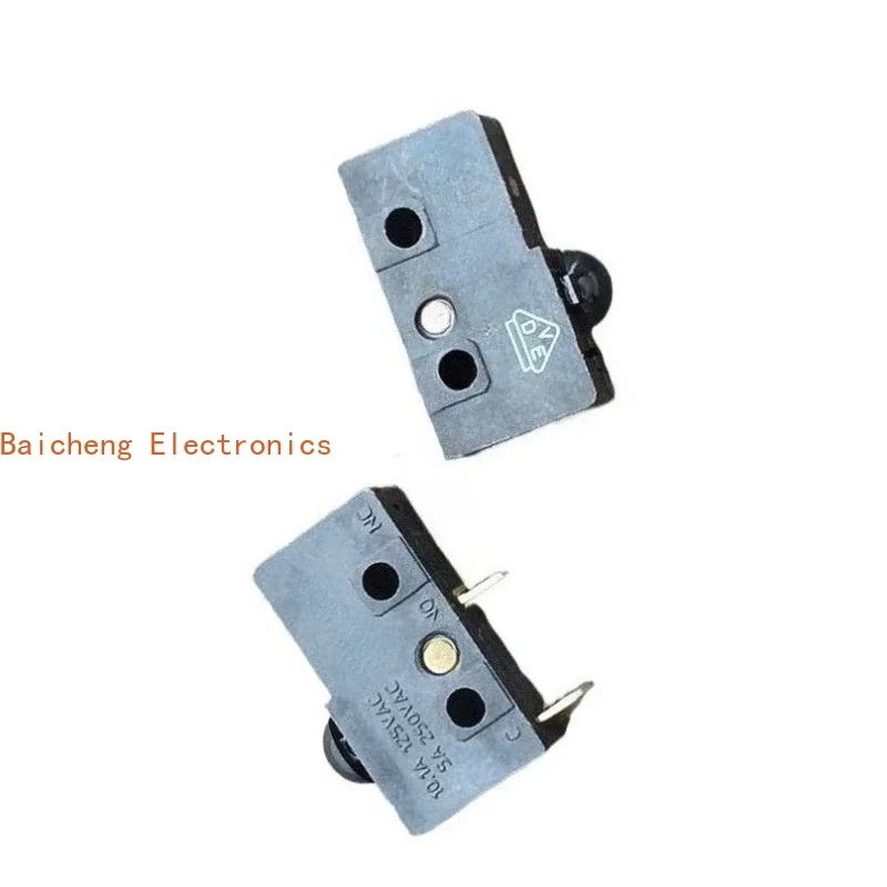 10PCS 10.1A Micro Motion 2-pin Normally Open Micro Travel Limit Switch Mushroom Head Button DMB-1106