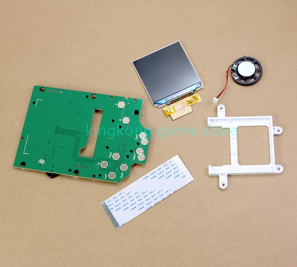 ل GB V4.0 2.45 بوصة تسليط الضوء على شاشة LCD سطوع قابل للتعديل IPS شاشة ل نينتندو Gameboy GB DMG وحدة التحكم الملحقات