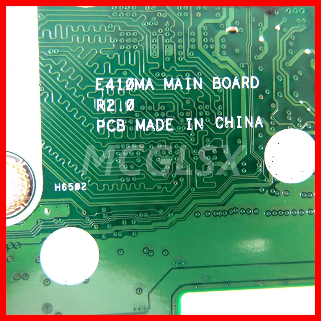 Imagem -06 - Placa-mãe do Portátil para Asus E410ma E410mab E410m E510ma R429m F414ma N4020 N4120 Processador Central N5030 4gb 8gb Ram 0g 64g Ssd 128g