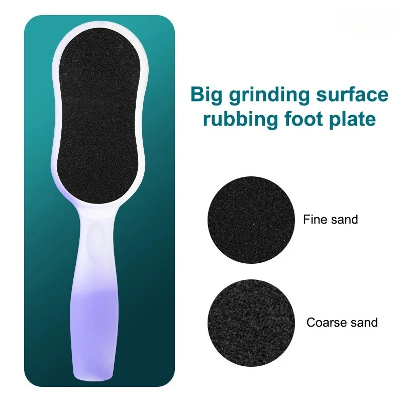 1pcFoot File Raspe Scrubber per donna Tacchi Rimozione della cura della pelle morta Rimozione del callo Professionale Pelle del piede Cura del piede Strumento di pedicure