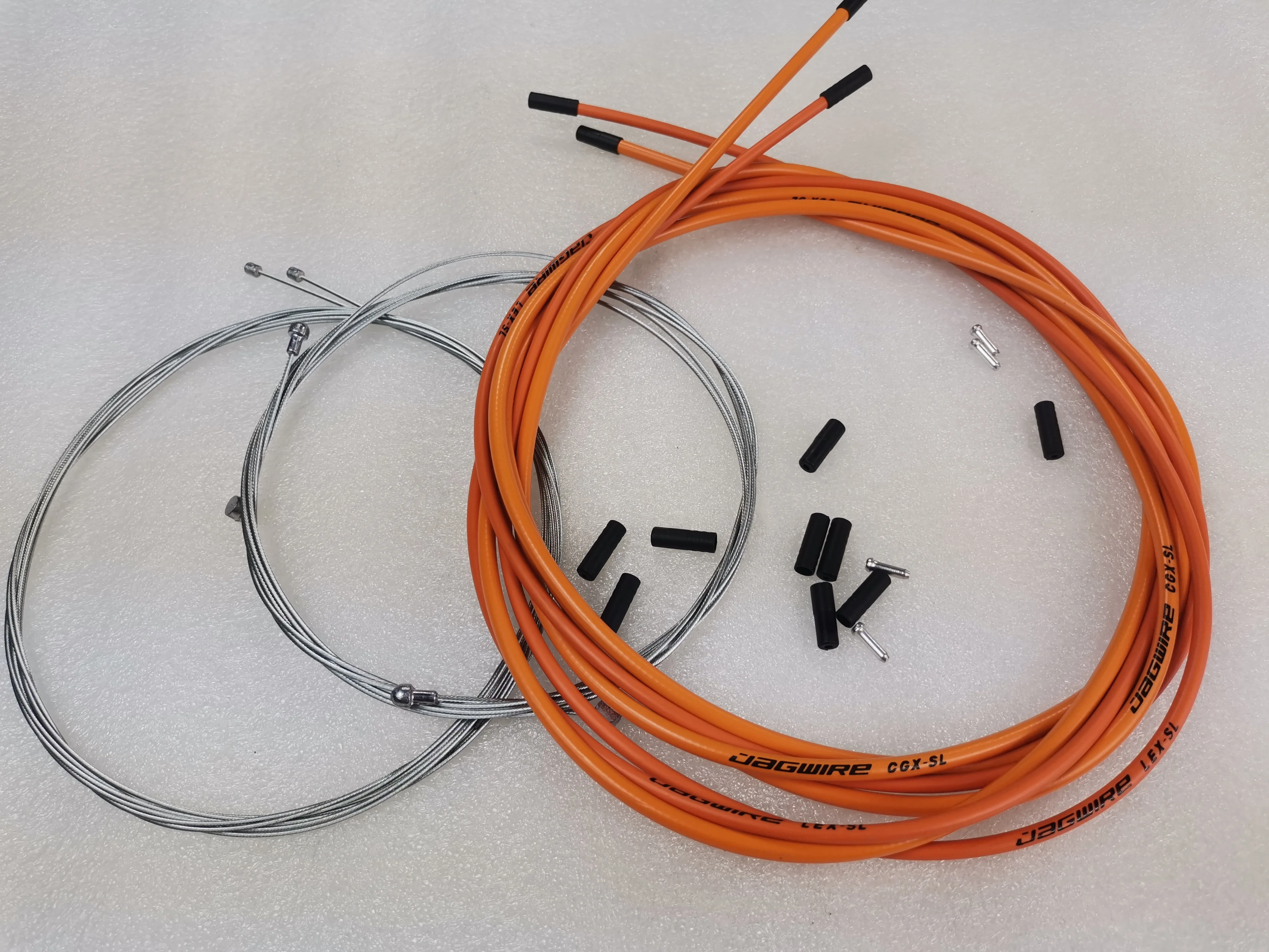 JAGWIRE HOUSING CABLE BRAKE SHIFTER COMPLETE KIT SL Slick-Lube Liner SUIT FOR SHIMANO SRAM AVID ORANGE