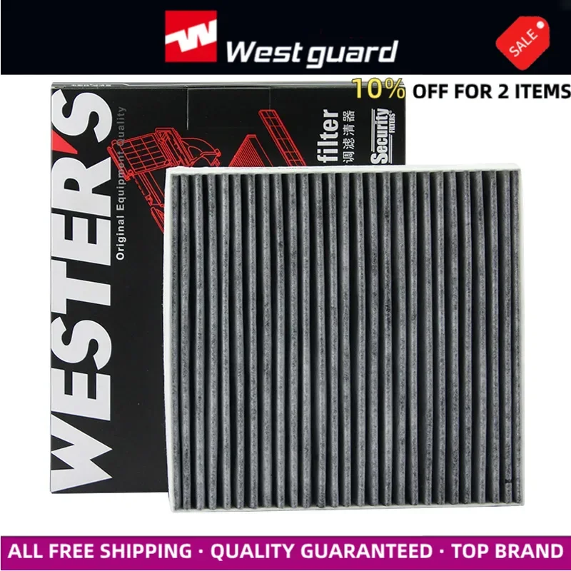 

WESTGUARD MK6180 Cabin Filter For BYD QIN EV PRO PLUS DM-i SONG MAX DM 1.5L 1.5T HAD-8121211 1242086900 CUK21026 LAK1689