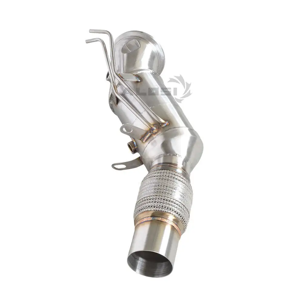 

For BMW 430i G22/G26 2.0T B48TU2 2024-2025 High Performance Straight Through Exhaust Downpipe Aftermarket System